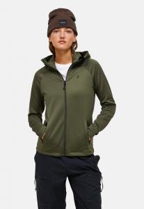 Флисовая куртка Peak Performance RIDER ESSENTIALS ZIP HOOD, Olive