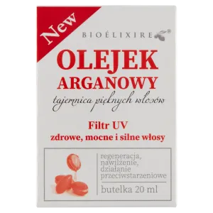 Bioelixire Argan увлажняющая масляная сыворотка для волос, 20 мл