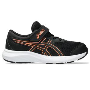 Детские мультиспортивные кроссовки ASICS Gel-Contend 9 PS - чёрно-саксонский зелёный