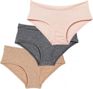 Комплект из 3 женских трусов-хипстеров Calvin Klein Stretch, Multi Almond