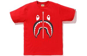 Футболка Shark Series для мужчин A Bathing Ape, красный