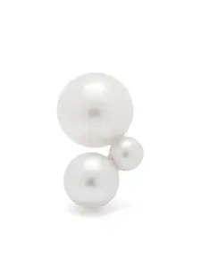 Серьга Petite Stellari из желтого золота с жемчугом Sophie Bille Brahe, золотой