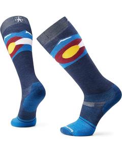 Носки Smartwool Snowboard Targeted Cushion Colorado Over-the-Calf Socks, цвет Laguna Blue