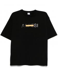 ASPESI футболка с круглым вырезом, черный