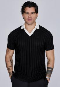 Рубашка поло SIKSILK, черный