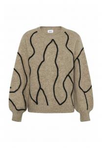 Джемпер Moves KAIYA, Fossil/Beige