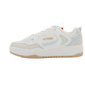 XTEP Легкие женские скейтборд кроссовки low top с амортизацией white gray blue