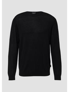 Вязаный свитер в цвете 9999_черный s.Oliver