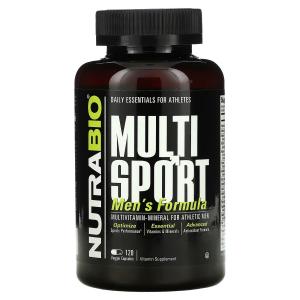 Добавка для Мужчин NutraBio Labs MultiSport, 120 капсул