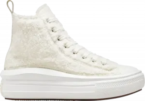 Кроссовки Converse Wmns Chuck Taylor All Star Move High Perfect Is Not Perfect - Egret, белый