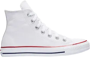 Кроссовки Converse Chuck Taylor All Star Leather Hi White, белый