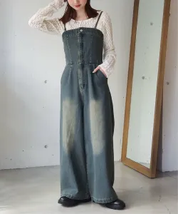 Лучший/Джинсовый комбинезон