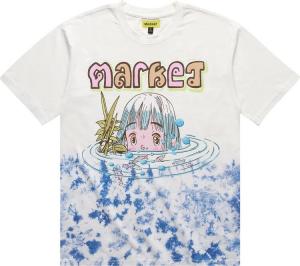 Футболка Market Pond Tie-Dye T-Shirt 'Tie Dye', разноцветный