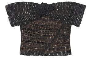 Self-portrait Женский топ без бретелей Self portrait классический черный