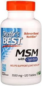 Набор добавок МСМ Doctor's Best, 3 упаковки 120 таблеток