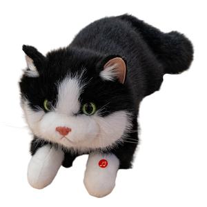 Плюшевая кукла Cute Budy Cat высотой 45см/55см Princess lovers, черный