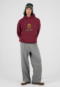 Худи PROHIBITED Hoodie, Bordeaux