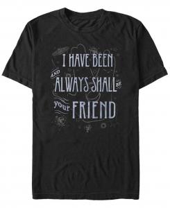 Мужская футболка с коротким рукавом из оригинальной серии star trek always be your hand Fifth Sun, черный