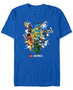 Мужская футболка с коротким рукавом lego ninjago ninja group Fifth Sun