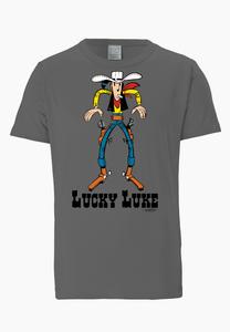 Классическая футболка LOGOSHIRT Shirt Lucky Luke, серый