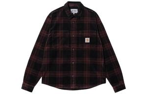 Carhartt WIP Мужская рубашка темно-красный