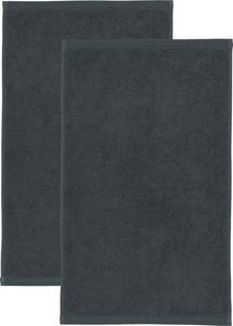 Гостевое полотенце Erwin Müller 2er-Pack 155414, 30x1x50 см, антрацитовый