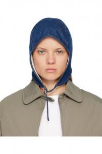 Военно-Морская шляпа на ремне Acne Studios, средне-синий