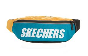 Skechers Полиэстеровый поясной рюкзак унисекс морской синий, Sea Blue