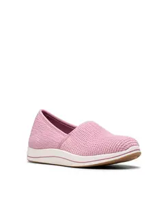 Женские слипоны Cloudsteppers Breeze Stretch Clarks, фиолетовый