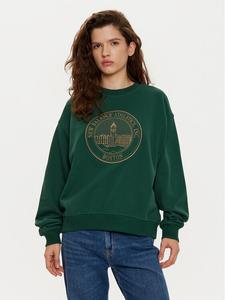 Толстовка оверсайз New Balance, зеленый