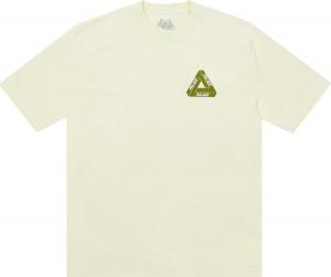 Футболка Palace Reacto Tri-Ferg T-Shirt 'Yellow', желтый