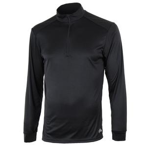Термофутболка Hot Chillys PeachSkins Zip-T (мужская), Black