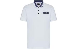 EMPORIO ARMANI Поло EA7 мужская белая