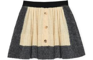 Юбка повседневная женская желтая Loewe