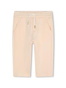 Chloé Kids легинсы из органического хлопка с логотипом, нейтральный цвет