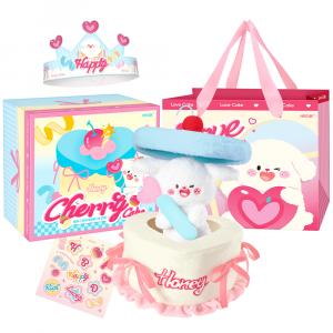 Плюшевый кулон Cherry Puppy Cake Dolls высотой 13,5 см MARTUBE