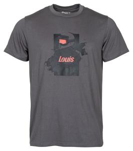 Повседневная футболка Louis, серый