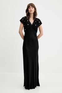 Платье с добавлением шерсти Never Fully Dressed, черный