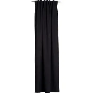 Занавес Gigolo - занавес с петлями и многофункциональной лентой Многофункциональная лента 1 шт. Размеры (ВxШ): 245x140, затемняющий занавес Gözze, антрацит