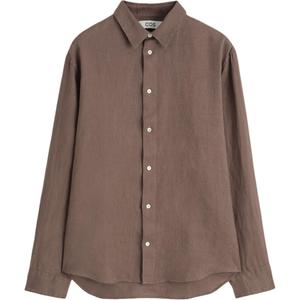 COS Мужская рубашка бежевого цвета Tan