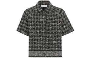 Пальто женское Dior укороченное, черный