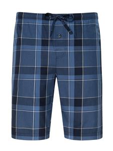 Jockey Ночная рубашка-бермуды Just Squared из тканого материала темно-синего цвета