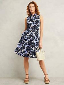 Платье без рукавов Beki с цветочным принтом Hobbs, Multi