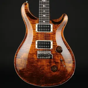 PRS Custom 24 с узкой грифовой дека в цвете Yellow Tiger #0353041