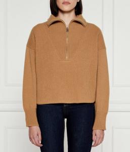 Свитер Pinko Caveau Regular Fit, коричневый