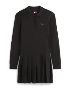 Вязаное платье Tommy Jeans, черный