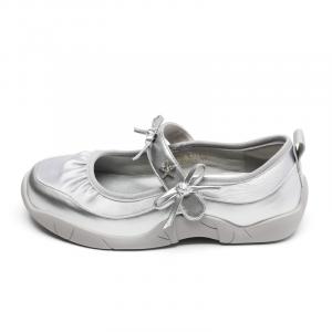 ZHR Серебряные женские туфли Мэри Джейн на каблуке 2,5 см, цвет Silver