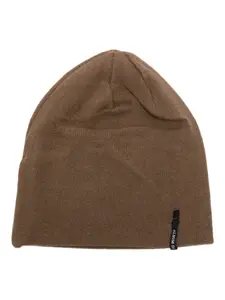 Шапка-бини с логотипом Album Di Famiglia Kids, коричневый