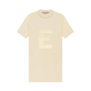 Платье-футболка Fear of God Essentials, цвет Яичная скорлупа