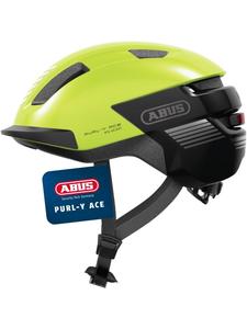 ABUS Велосипедный шлем PURL-Y ACE сигнально-желтого цвета